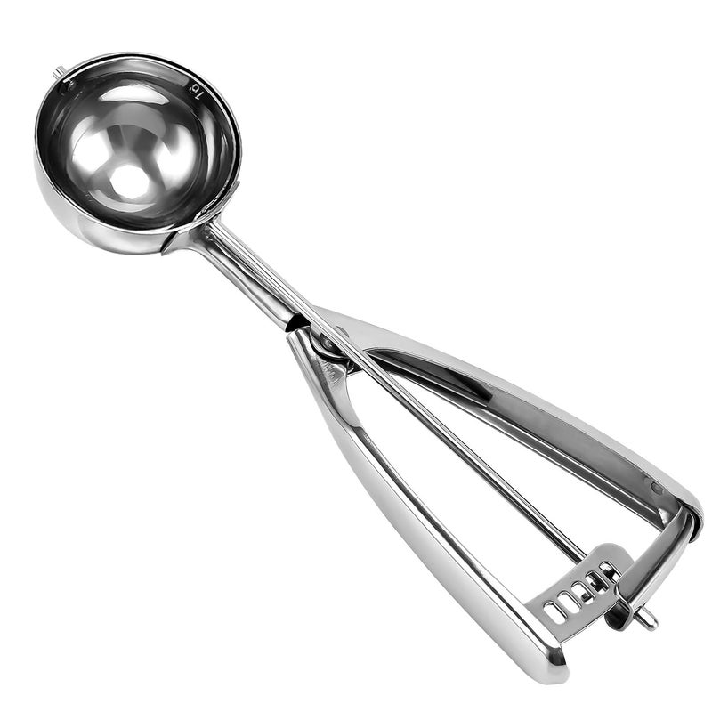 Saebye Large Cookie Scoop  4 Tbsp / 60 MZ / 2 OZ  Size #16 Cookie Dough Scoop  Muffin Scoop for Baking - Image 1
